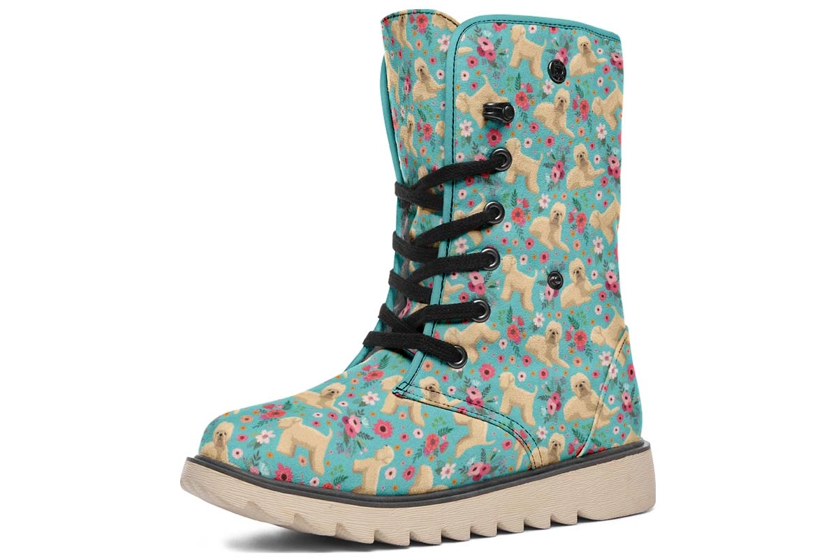 Wheaten Terrier Flower Polar Vibe Boots