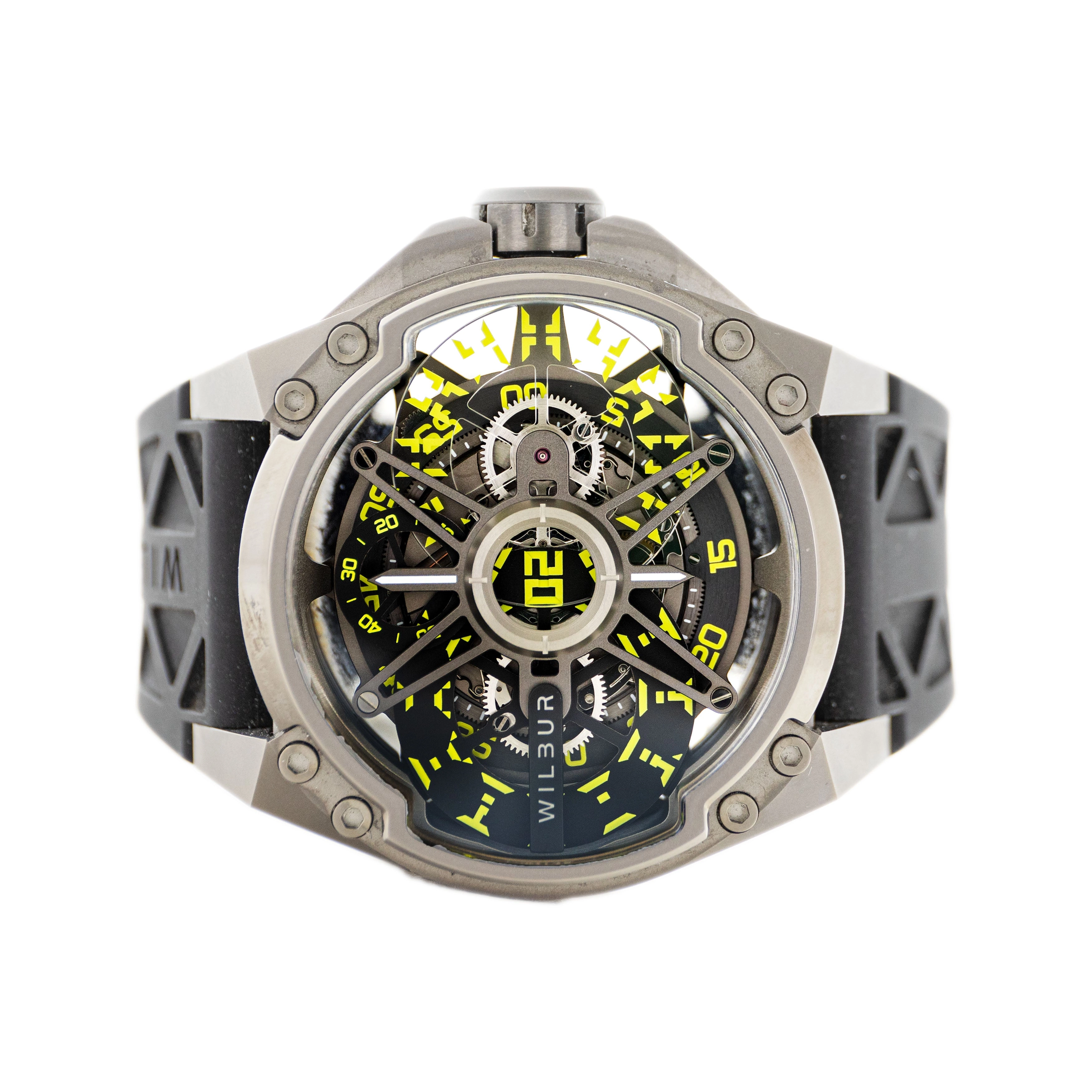 Wilbur LEO Titanium Skeleton Dial 48mm LEO JW1.3 Full Set