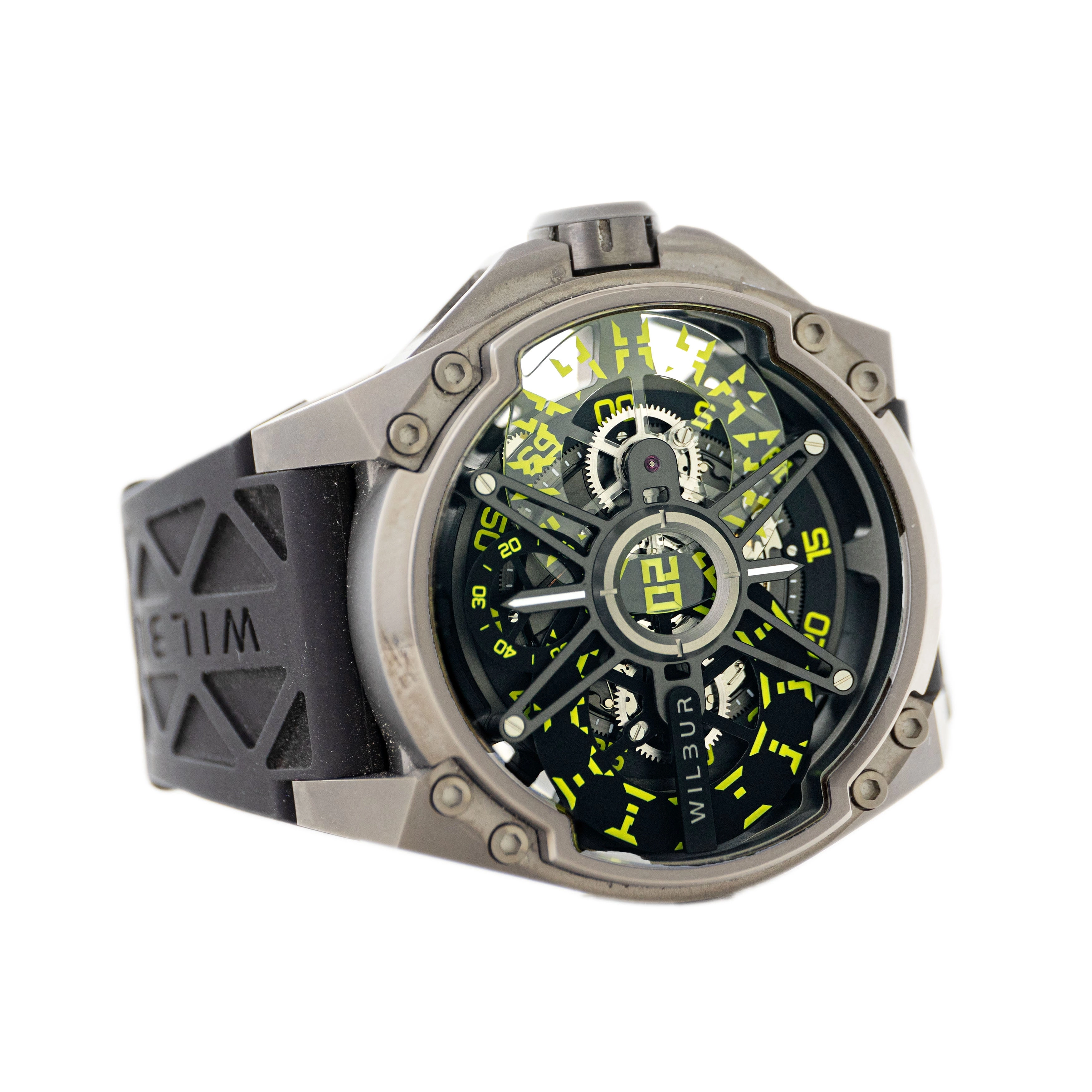 Wilbur LEO Titanium Skeleton Dial 48mm LEO JW1.3 Full Set