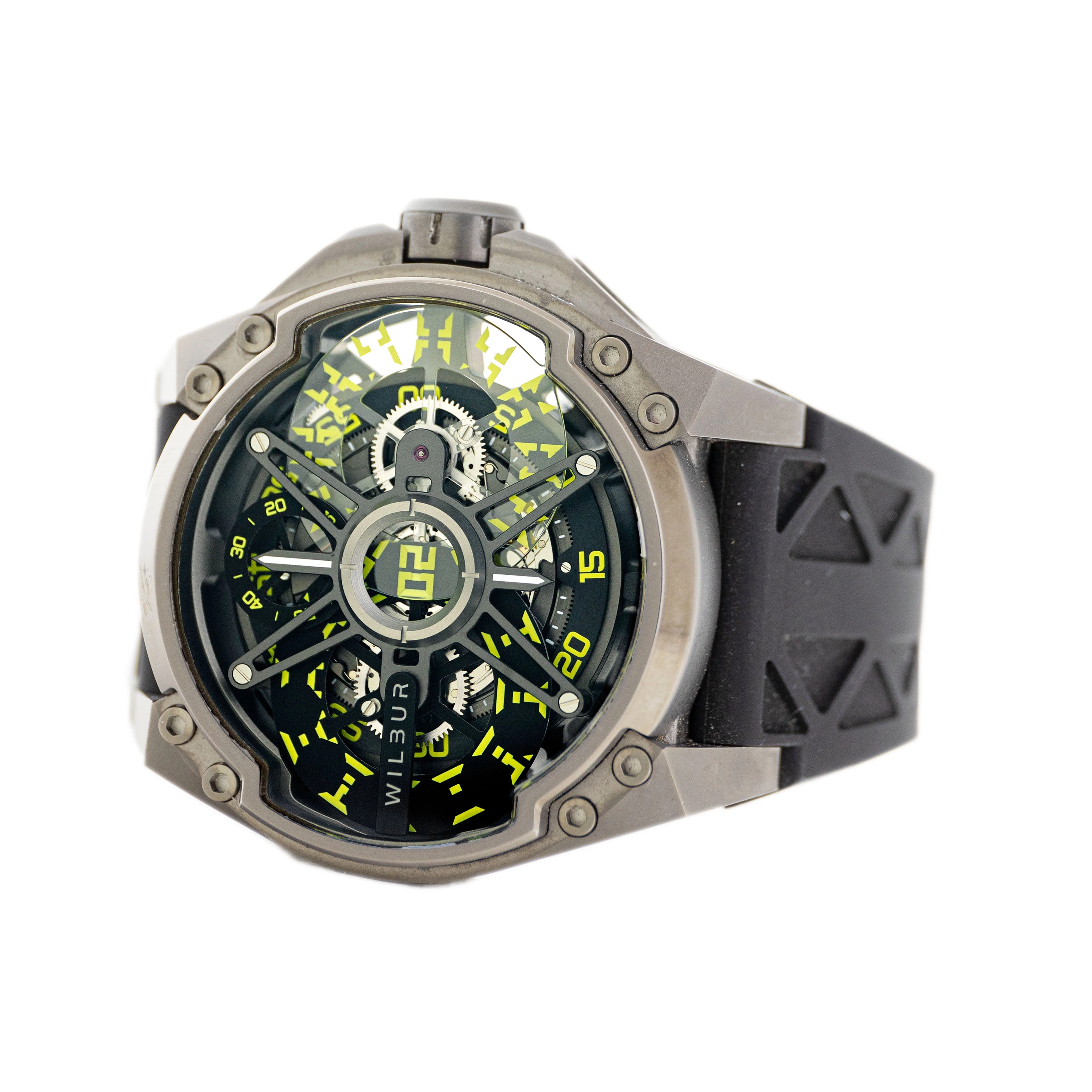 Wilbur LEO Titanium Skeleton Dial 48mm LEO JW1.3 Full Set