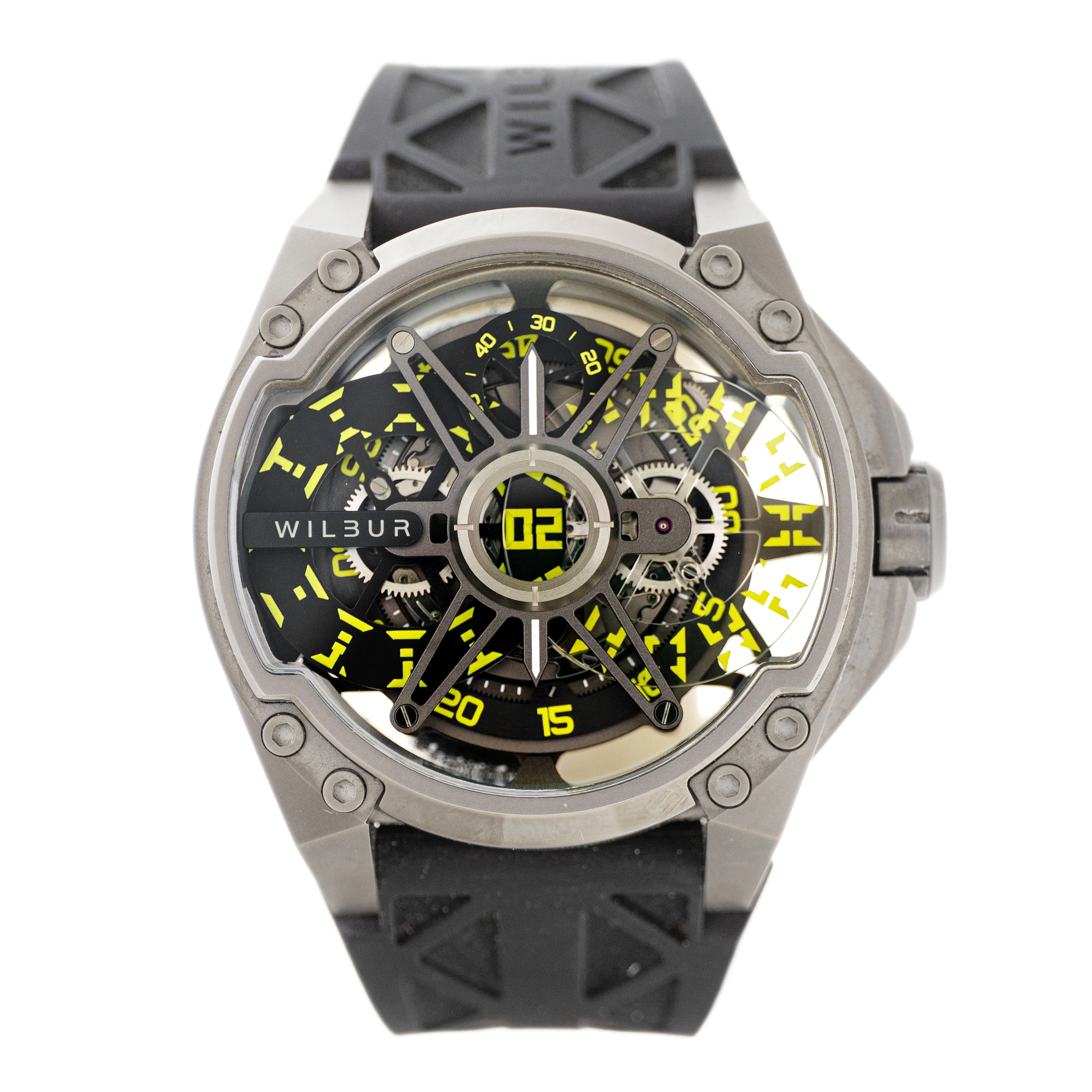 Wilbur LEO Titanium Skeleton Dial 48mm LEO JW1.3 Full Set