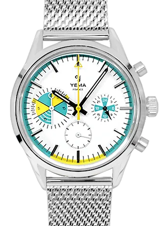 Yachtingraf Croisière Meca-Quartz White - Bracelet