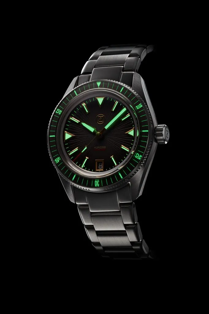 Zelos Horizons Diver Vintage Grey
