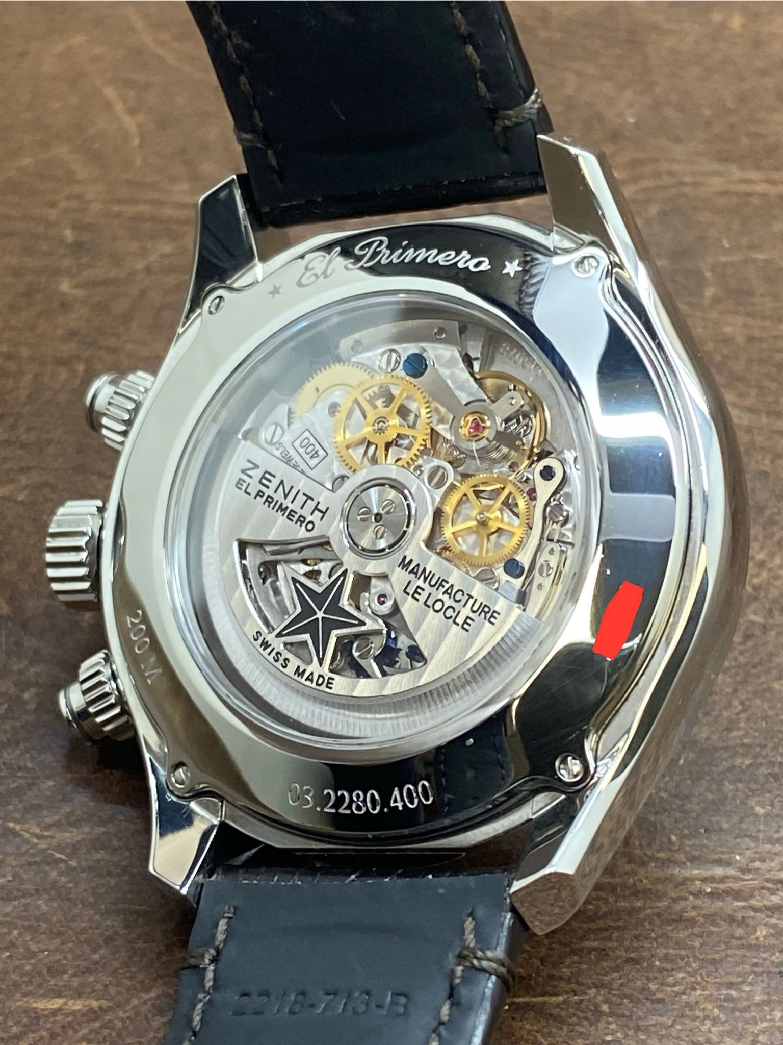 Zenith El Primero Sport Chronograph 45mm 03.2280.400/01.C713 Silver Dial Automatic Men's Watch